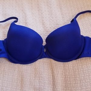 Ambrielle Royal Blue Push up Bra